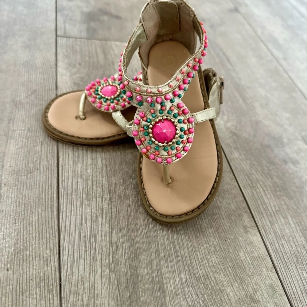 Osh Kosh Genuine Kids Havana Bohemian Girls Sandals size 8